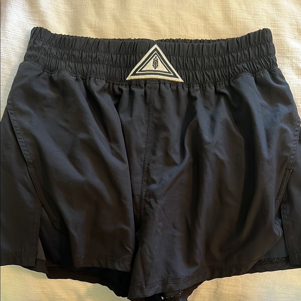 Black Swim Shorts with Logo